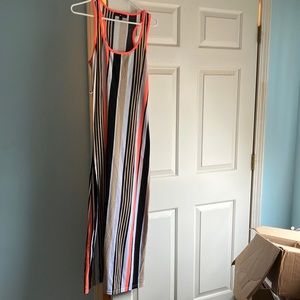 Striped Maxidress. XL